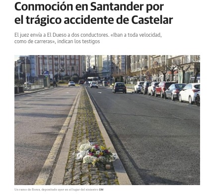 Equo_Cantabria's tweet photo. #Santander , muy lejos de ser #ciudad30
Hay que reducir el espacio a los coches, reducir #Calzada, implantar #Badenes, romper trazado recto, ...
Hay que evitar las muertes como sea @gemaigual @cesardiaz @nalda_pedro https://t.co/c7wmtCA8H6