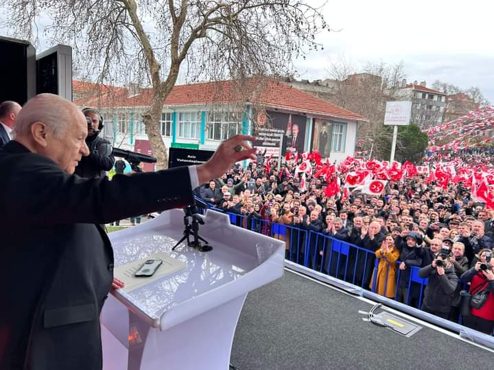 Genel Başkanımız Sayın Devlet BAHÇELİ, “Aziz Milletim Sıra Sende” Tekirdağ Mitingi'nde Vatandaşlarımıza Hitap Etti.