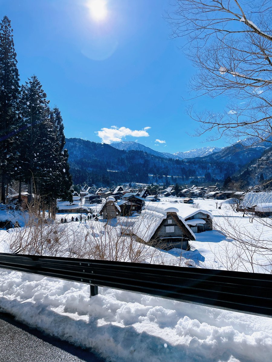 cheesebery's tweet photo. 白川郷〜雪景色満喫してきた〜😆 https://t.co/HD9ggrUqPo