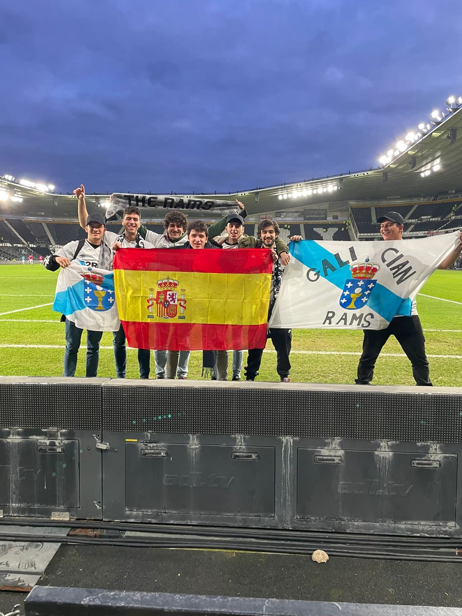 We are the Galician Rams. Every Ram is welcome here. Love you all. Go Rams!!!! ❤️🐏🤍 #dcfcfans #dcfc
