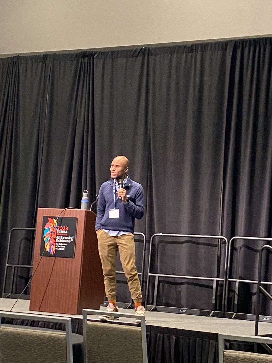 “A just teacher in 2023 creates conditions for engagement that allow a kid to survive the multiple traumas associated with the failures required to learn something.” Cornelius Minor