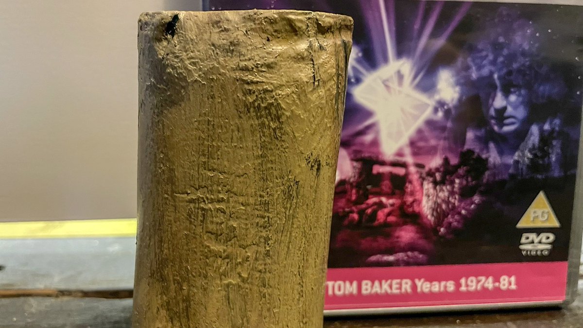 JR1991JR's tweet image. As I’ve been making my way through The Key To Time stories recently, and today I thought that tonight I could watch The Stones of Blood, it has lead to me quickly putting together an Ogri!

#DoctorWho #Ogri #TheStonesOfBlood #TheKeyToTime #DoctorWhoCustomFigure