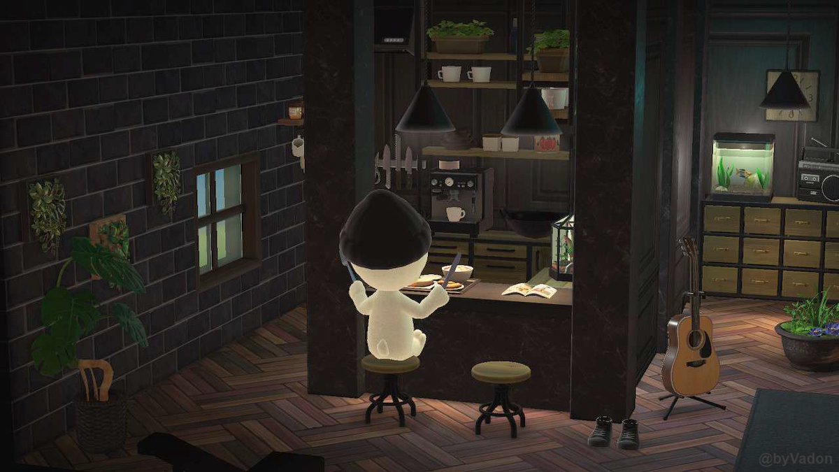 byVadon's tweet photo. K.K. Slider's musical home.
Started playing again after a very long break from the game. Last time i played was 2021 i believe. haha
But i still really enjoy building small homes for our favorite villagers. <3
#AnimalCrossing #acnh #acnhinterior https://t.co/aDWfGHzqYx