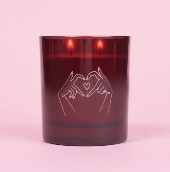 Jewelcandle Scented Big Glass Candle with Surprise 925 Sterling