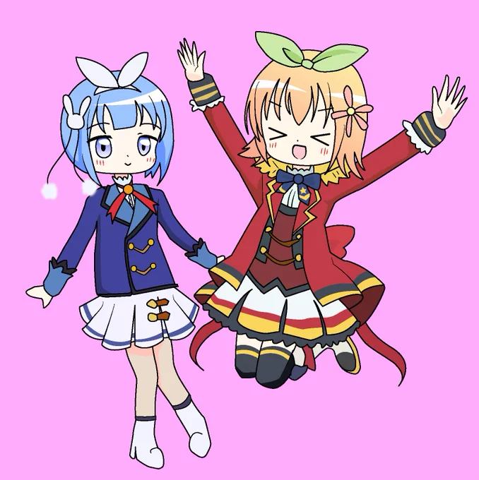 晴香ちゃんゆきちゃん(あいかつのすがた)