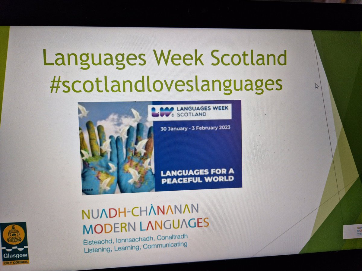Glasgow Languages 🌈❤🌍🌻 tweet media