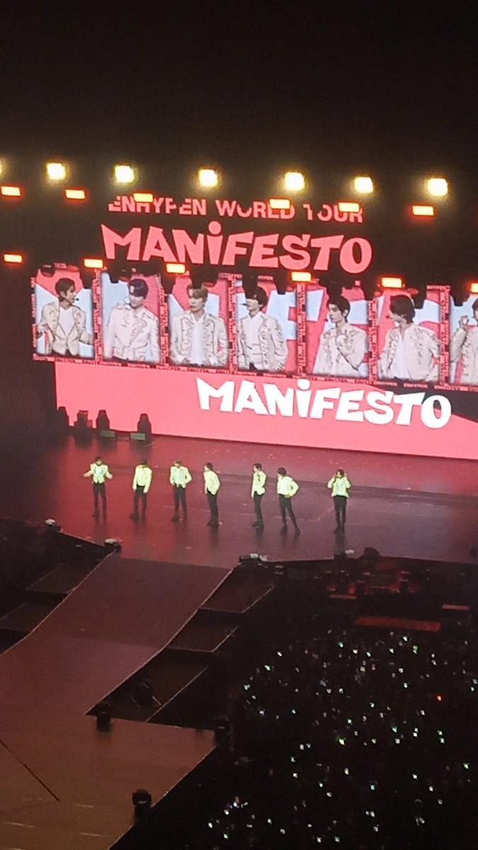 laicagems's tweet photo. It was a dream come true to attend this wonderful concert by @ENHYPEN_members. Congrats on your successful world tour, we're so proud of you &amp; I love you♡. Thank you so much, inang, for giving me a chance to finally see them for real.  Till we meet again!🥺
#MANIFESTO_IN_MANILA https://t.co/eUMULvmveu