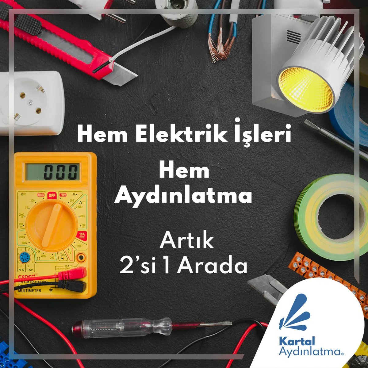 Hem aydınlatma hem elektrik işleri, artık 2'si 1 arada.
Detaylı bilgi için👇🏻
kartalaydinlatma.com
İletişim için📞
0216 420 70 60
#pastane #kasap #sarkuteri #gurme #steakhouse #supermarket #sarkuteridolabi #endüstriyelmutfak #gıdaaydınlatması #mimariaydinlatma