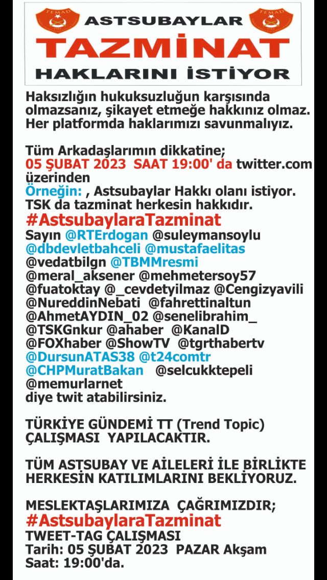 #AstsubaylaraTazminatYalanı