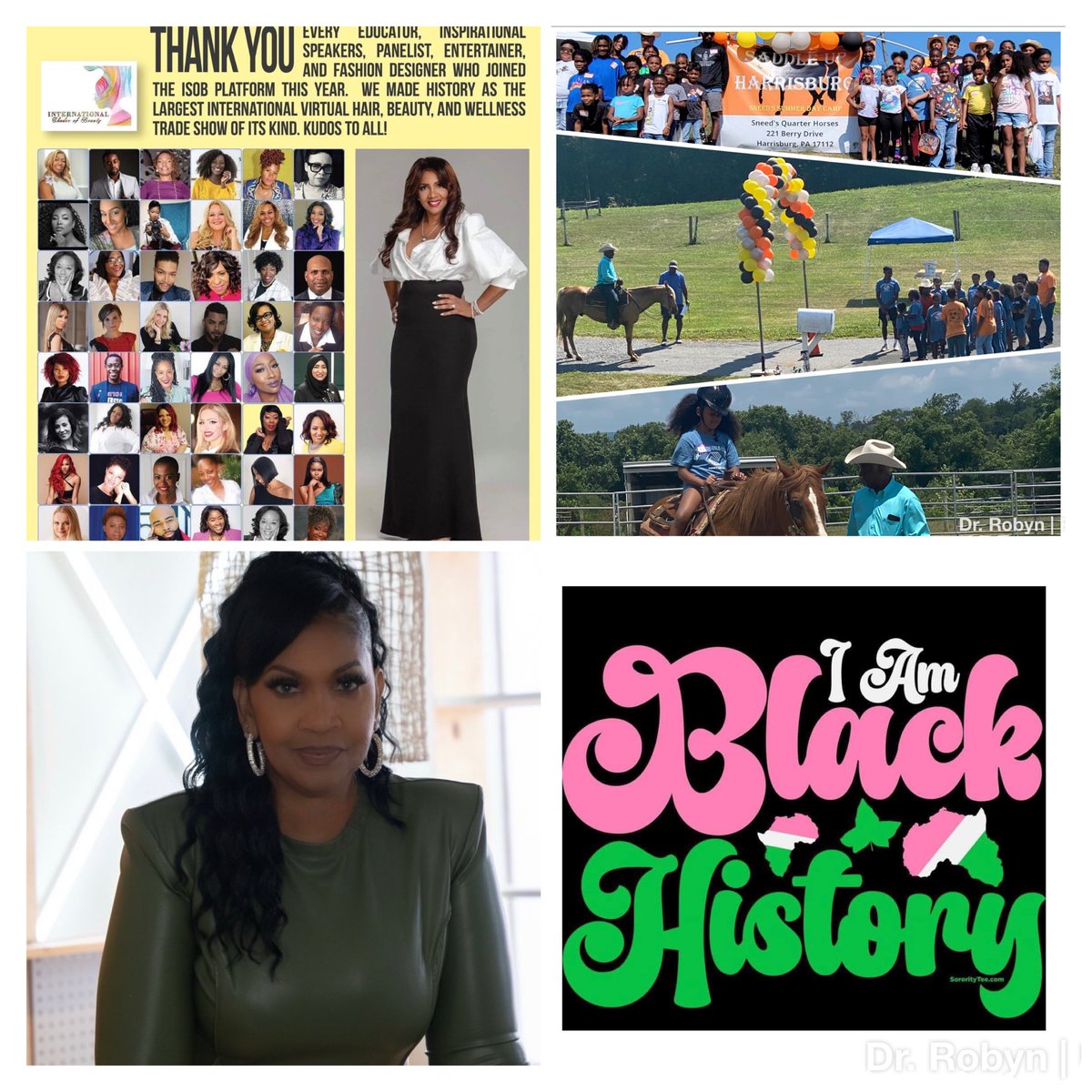 Dr_RobynJoppy's tweet photo. I celebrate Black History every day. I am black history.❤️🖤💚
#BlackHistoryMonth #blackhistory #BlackGirlsRock #Black #history #iamblackhistory #drrobynjoppyglobal #isob #makinghistory #horsebackridingcamp #blackcowboys #blackcowgirls https://t.co/GwBLTZ95Jn