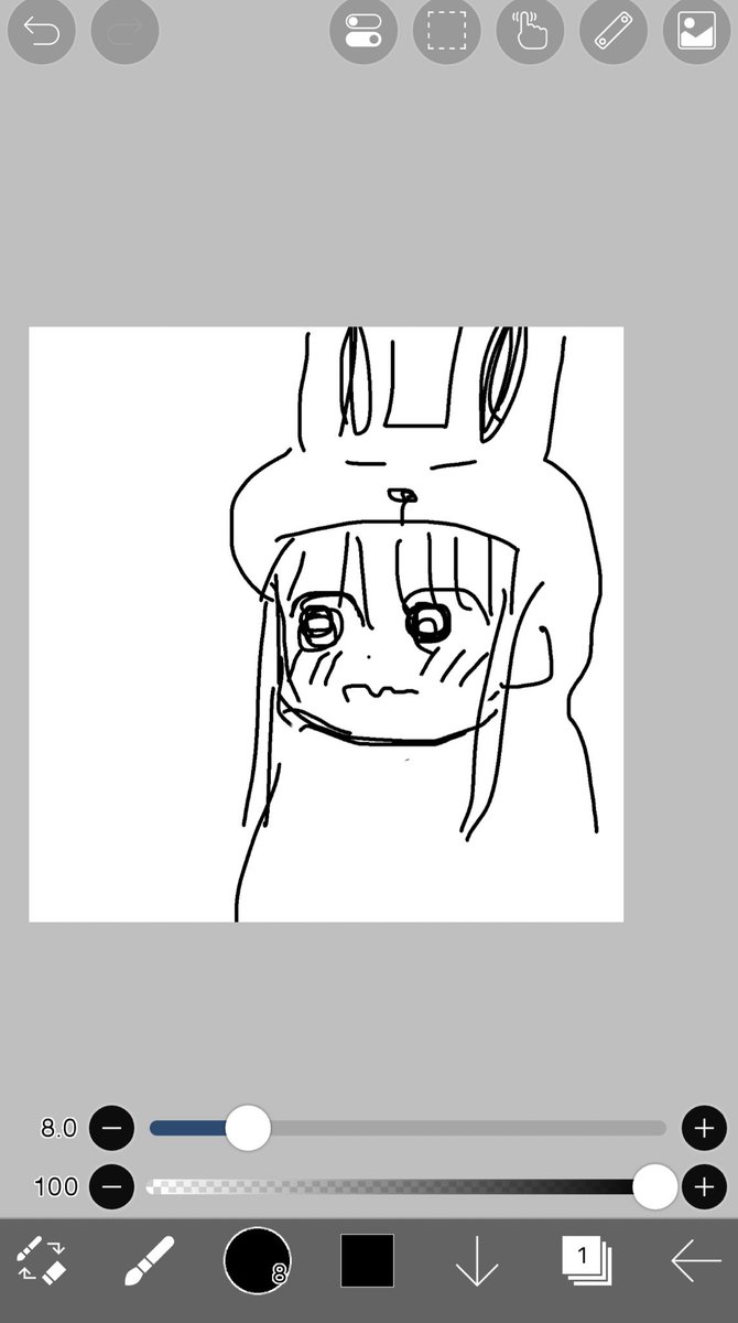 布団に入ったけど村田くん達がほしすぎてインストールして描いたけど指で描くのは流石に無理だった 村田くん達ください 