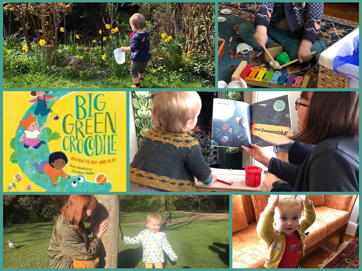 Our new #bookinfocus is #BigGreenCrocodile by @Janenewberry55 & @CarolinaRabei. Read about the book, the author’s fab ideas for play + our suggestions and a grandparent’s comments here lovemybooks.co.uk/big-green-croc…. ⁦@OtterBarryBooks⁩