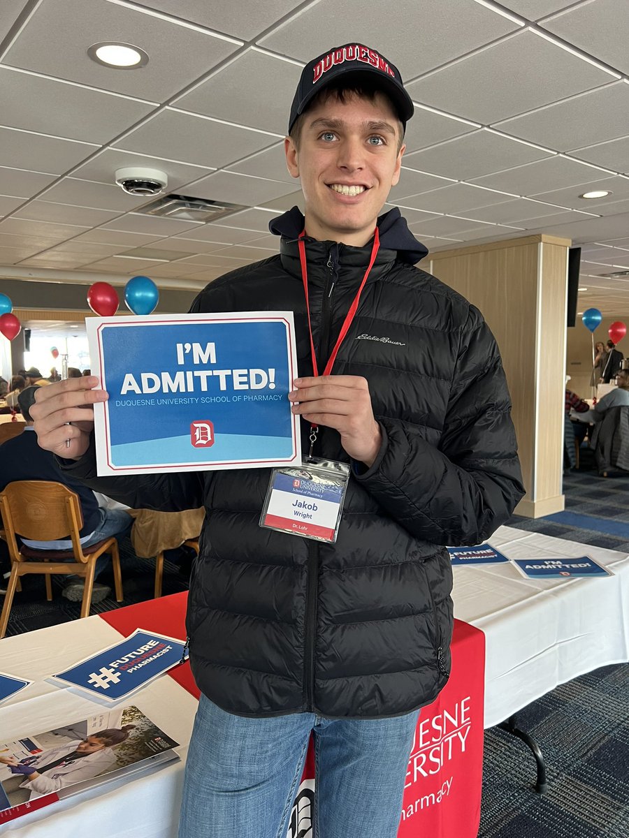 terpowl's tweet photo. Very excited to be attending @DuquesnePharm with Jakob for their accepted student day! https://t.co/zk30mMx6qg