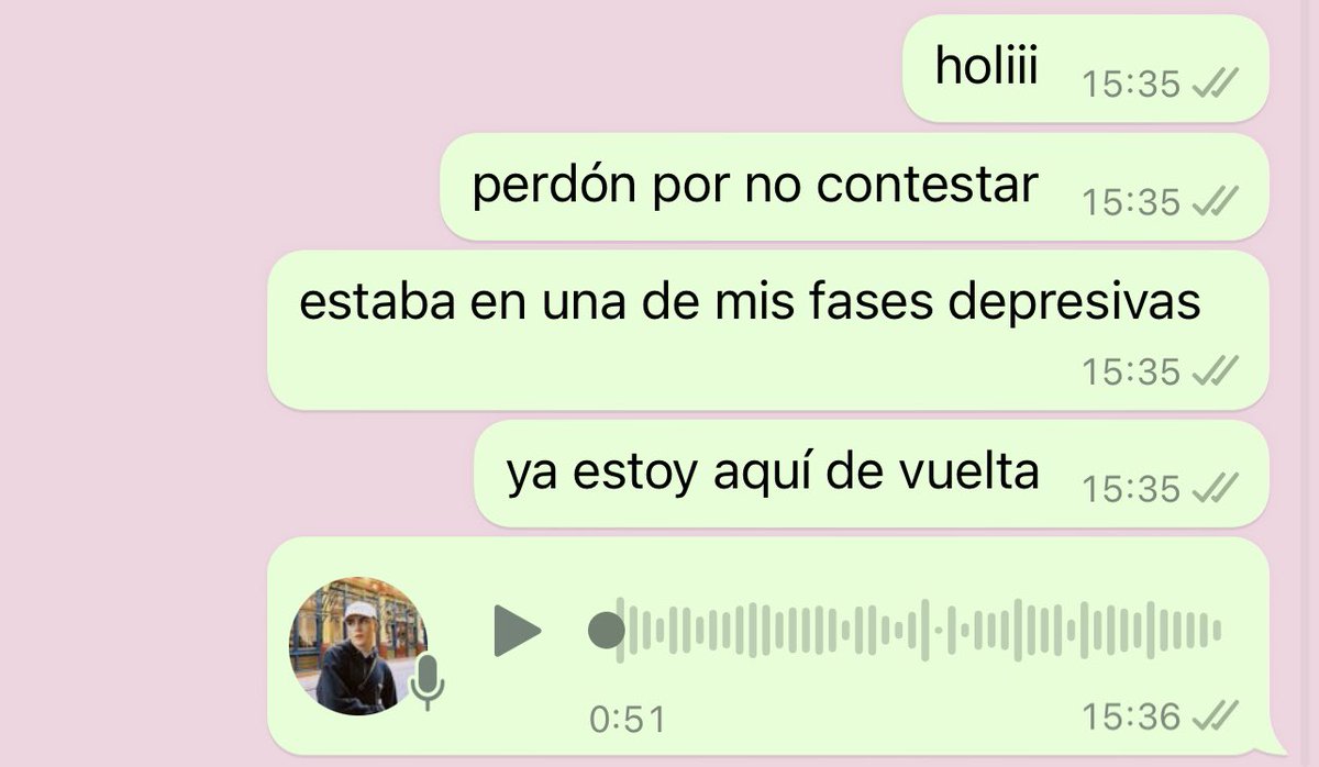 yo una vez por semana: