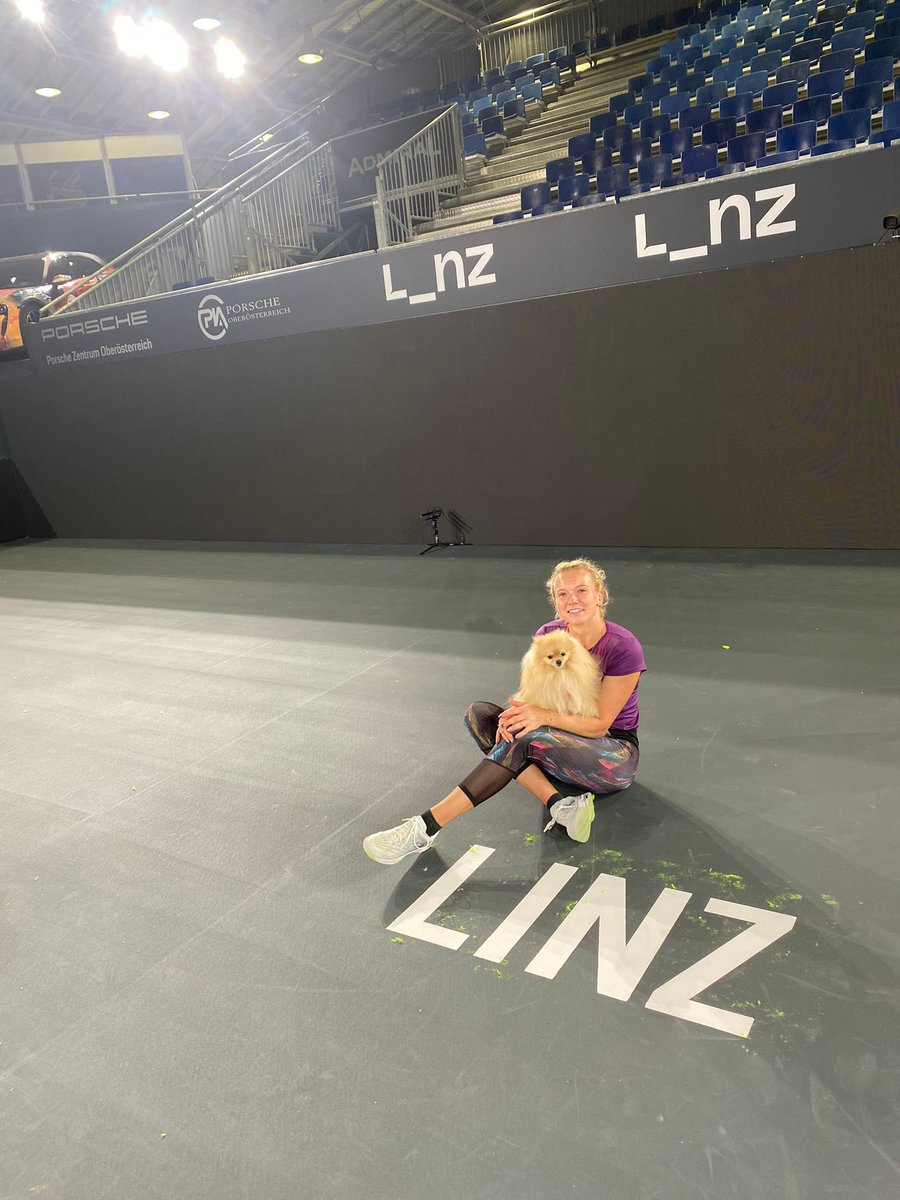 Linz here we go @WTA 💪🏻☺️