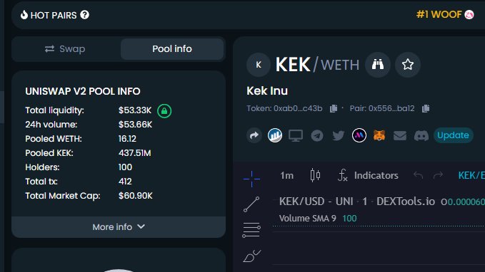 KekInuEth's tweet photo. Just look at that liquidity baby where them whales at today? This is your playground!

$KEKINU

3-3 Taxes all on marketing &amp; buybacks!

Portal: https://t.co/MqupIxe4BJ
Website: https://t.co/UMExSDPZck

https://t.co/D60U6eTEGb https://t.co/iebXbD6dGl
