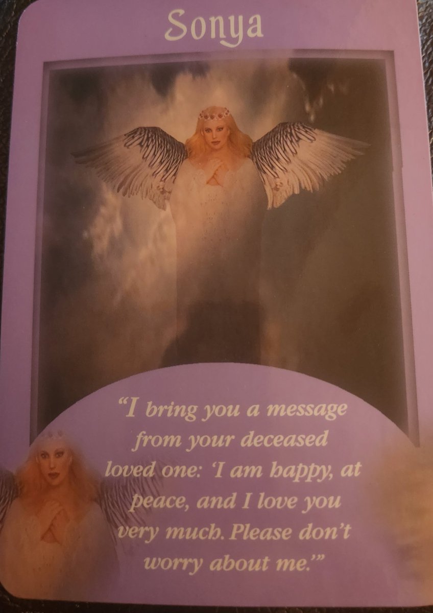 Today's Angel card
😭😭😭🙏