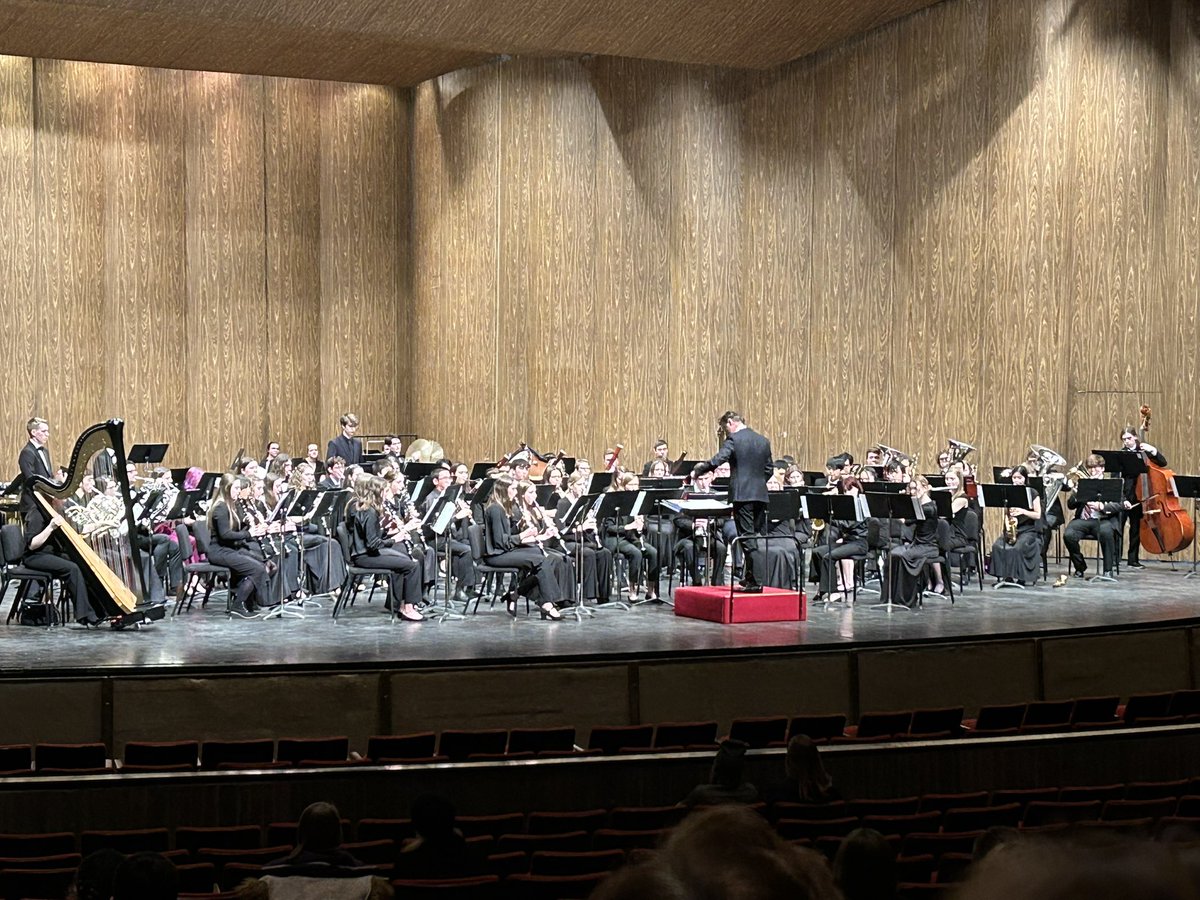 2023 Cyclone Honor Band. Awesome concert and a great learning experience! Congrats Ethen, Jack, Gavin, and Emma 😁