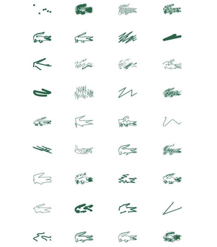 Lacoste by Peter Saville ✍️