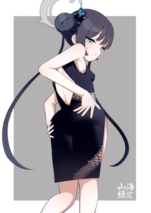 お尻が気になる門主様#ブルアカ#BlueArchive 