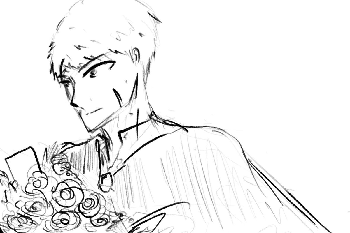 Arev_tob2's tweet photo. [ AD 1133 #ToB2Grad6  ]
ว่าที่ ผู้บัญชาการกองทัพสูงสุดของบารามอส กระวีกระวาดลงมาจากมังกรเขาดำ 

ซึ่งดูเหมือนว่าจะกลายเป็นสัตว์พาหนะติดตัวเขาอีกตัวไปแล้ว

ในมือถือช่อกุหลาบสีฟ้าขาวมาด้วย รอมอบให้กับเจ้าหญิงบารามอส 

‘คลาร่า บารันเทีย’
@ToB2_Clara 

“พี่ไม่ได้มาช้าไปใช่ไหม คลาร่า” https://t.co/Vp31pC93Fr