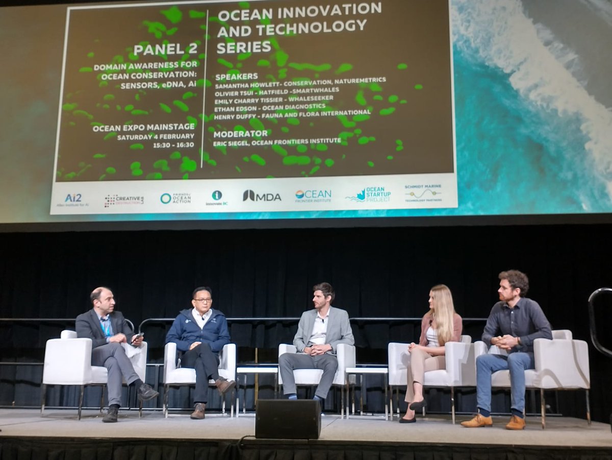 It was great fun taking part in my first panel discussion. Technology has the power to scale up data collection and monitoring of MPAs, providing us with a range of tools that build a strong evidence base. <a href="/FaunaFloraInt/">Fauna & Flora</a> <a href="/oceandiagnstics/">Ocean Diagnostics</a> and smartWhales