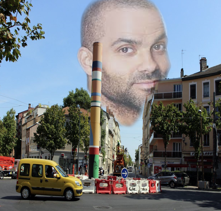 vu a  villeurbanne se matin vers 14h30