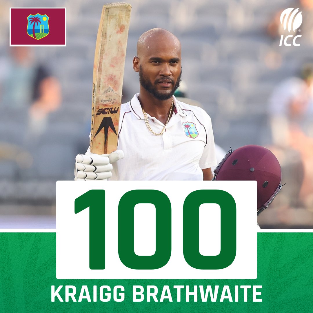ICC's tweet photo. Solid knock from the West Indies captain 💪

Watch #ZIMvWI live and FREE on https://t.co/CPDKNxpgZ3 (in select regions) 📺

📝 Scorecard: https://t.co/kWH1ac4gF0 https://t.co/IfhuA4S3dc