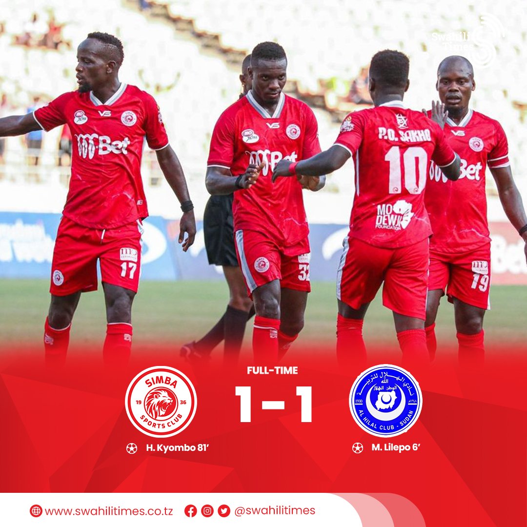 MechiYaKirafiki
FT: Simba SC 1-1 Al Hilal