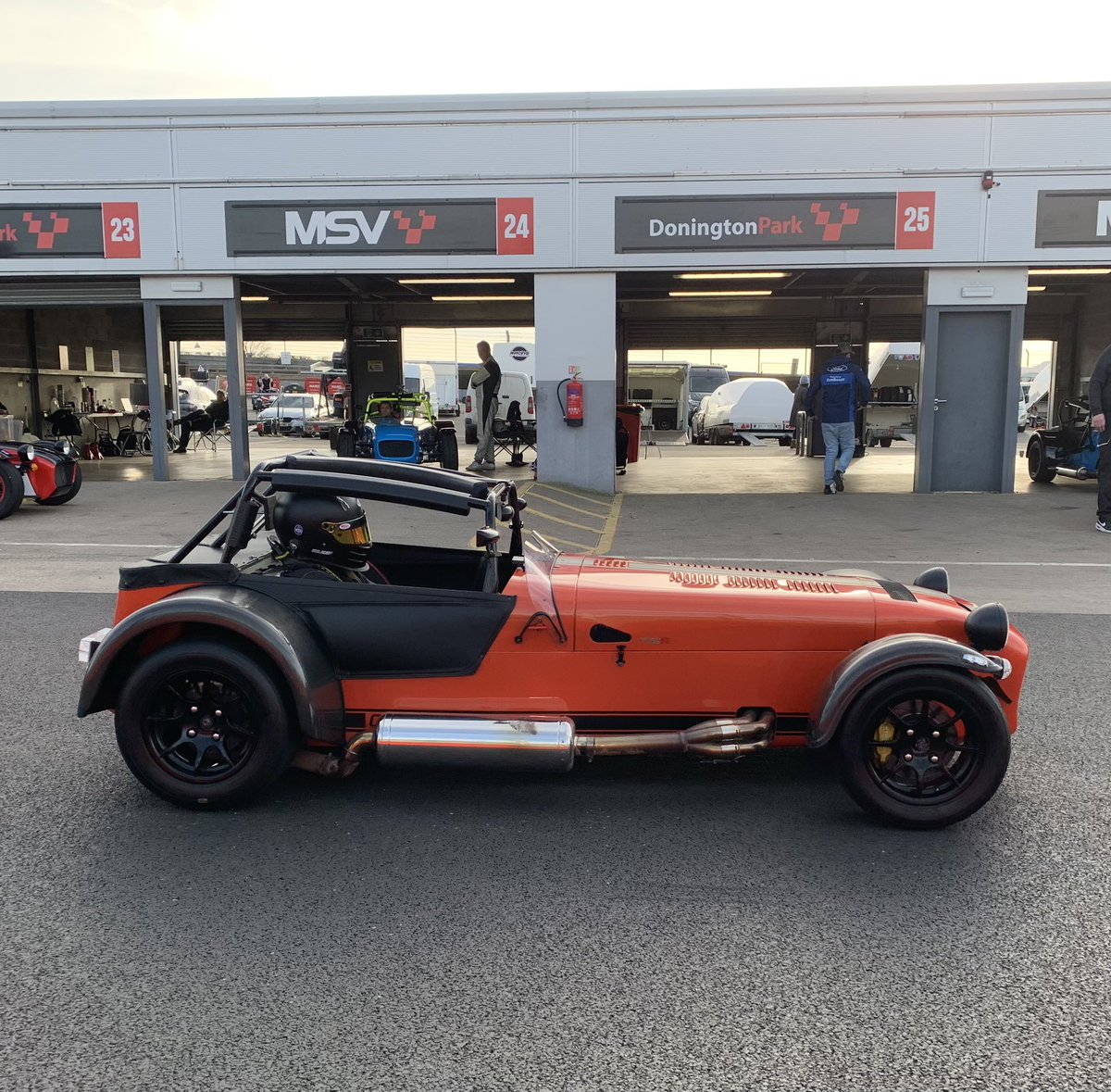 Alpha7Norfolk's tweet photo. A great day at @DoningtonParkUK for the @CaterhamGrads pre-season trackday arranged by @PTSportscars https://t.co/KppVcEG5wR
