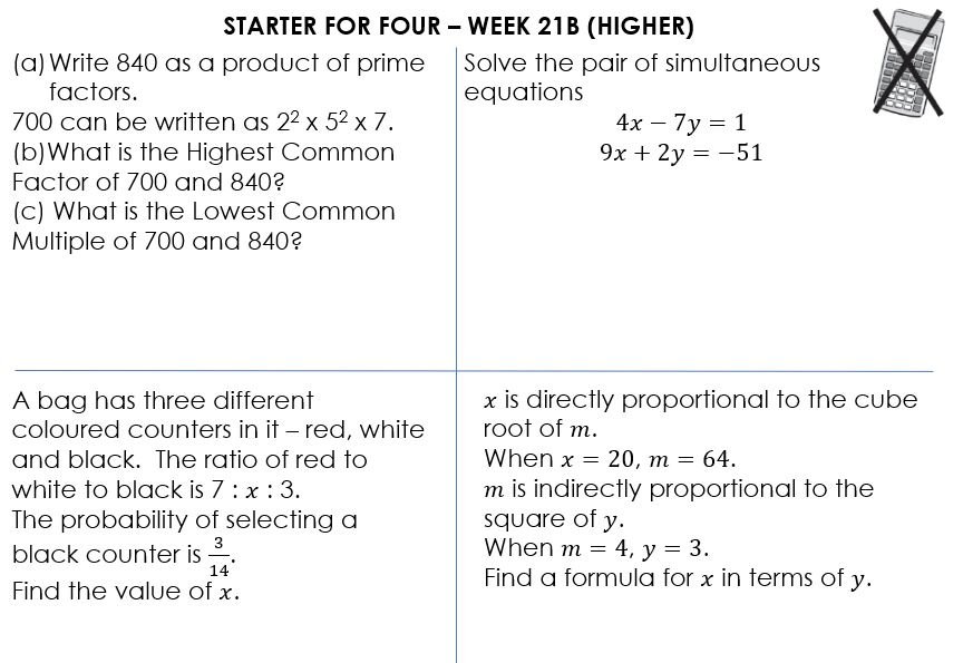 mrchadburn's tweet image. Uploaded videos to my higher tier starters from last week and this week
tiktok.com/@mrwaynechadbu…
#GCSEMathematics #GCSEMaths #GCSEMathsRevision #GCSEMathsHigherTier