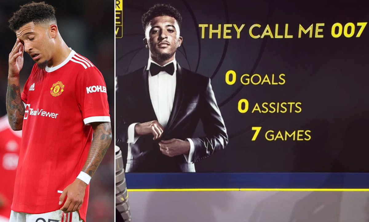 Sky Sports will bang on about mental health in men yet treated Jadon Sancho like this all because of the team he plays for.