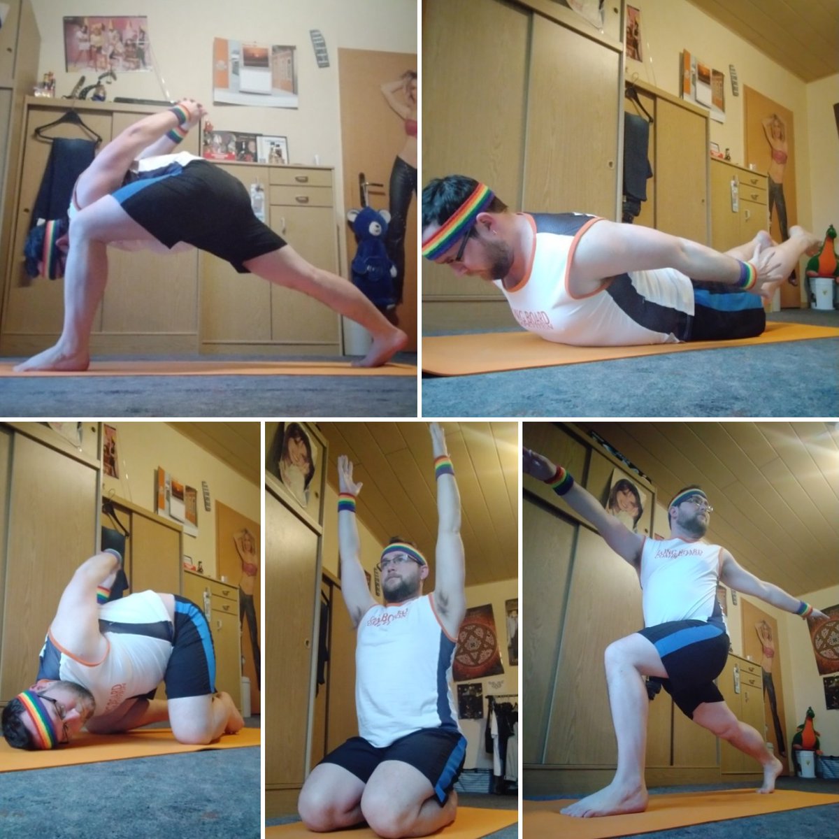 HIMzone666NetMs's tweet photo. Lots of Yoga Challenge
Yoga: Energie & Lebenskraft
by #YogaMitMady #madymorrison
#yoga #Flow #energy #lifeforce #Peace #inspiration #gay #lesbian #cis #trans #queer #rainbow #SpiceBoy #sportyspice #Peace #NoWar #westandwithukraine #freeiran #beardgang #chesthair https://t.co/D69BI64tTh