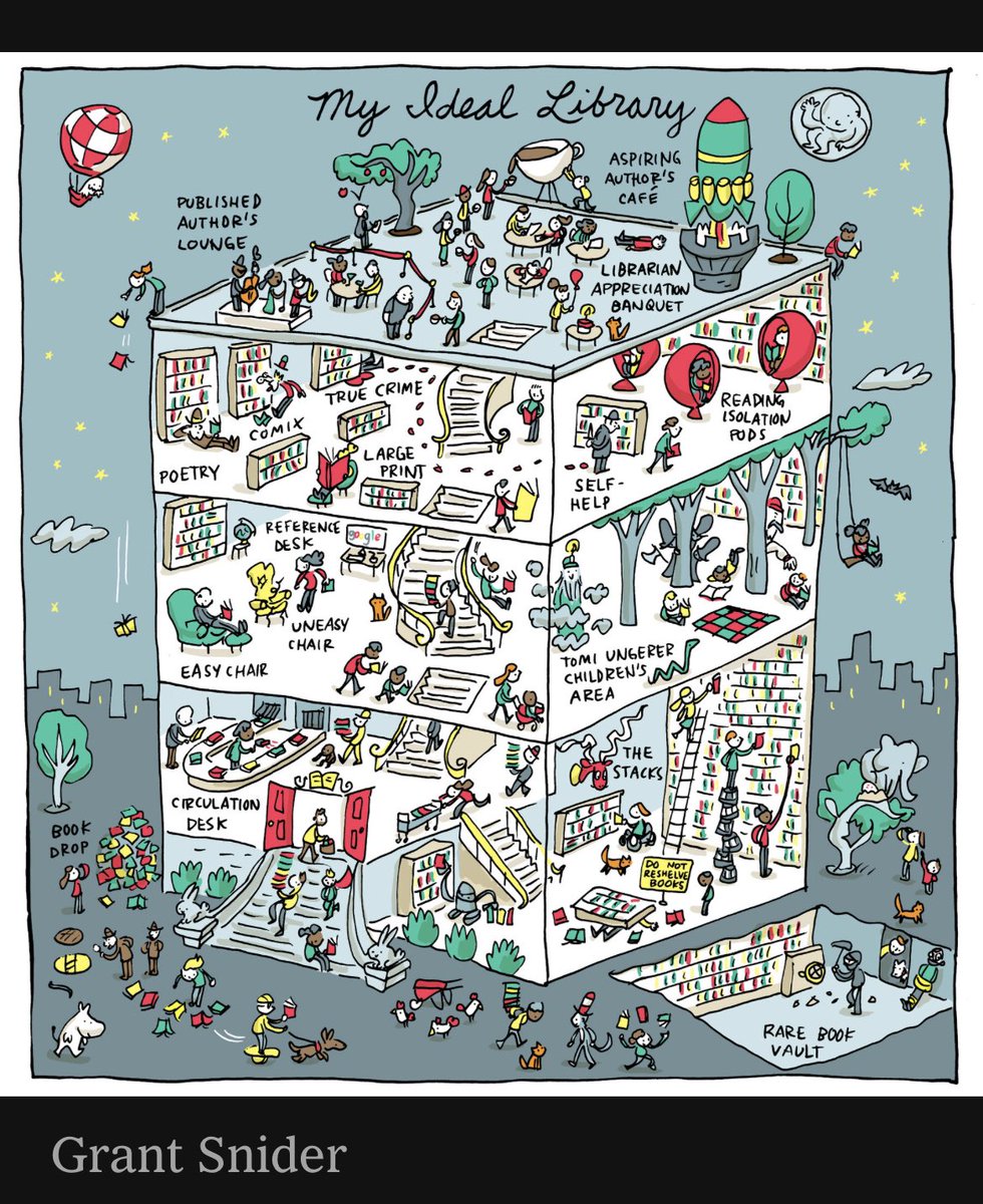 Liking <a href="/grantdraws/">Grant Snider</a> more and more. <a href="/nytimesbooks/">New York Times Books</a> #librarians #librarytwitter #library #sundayvibes