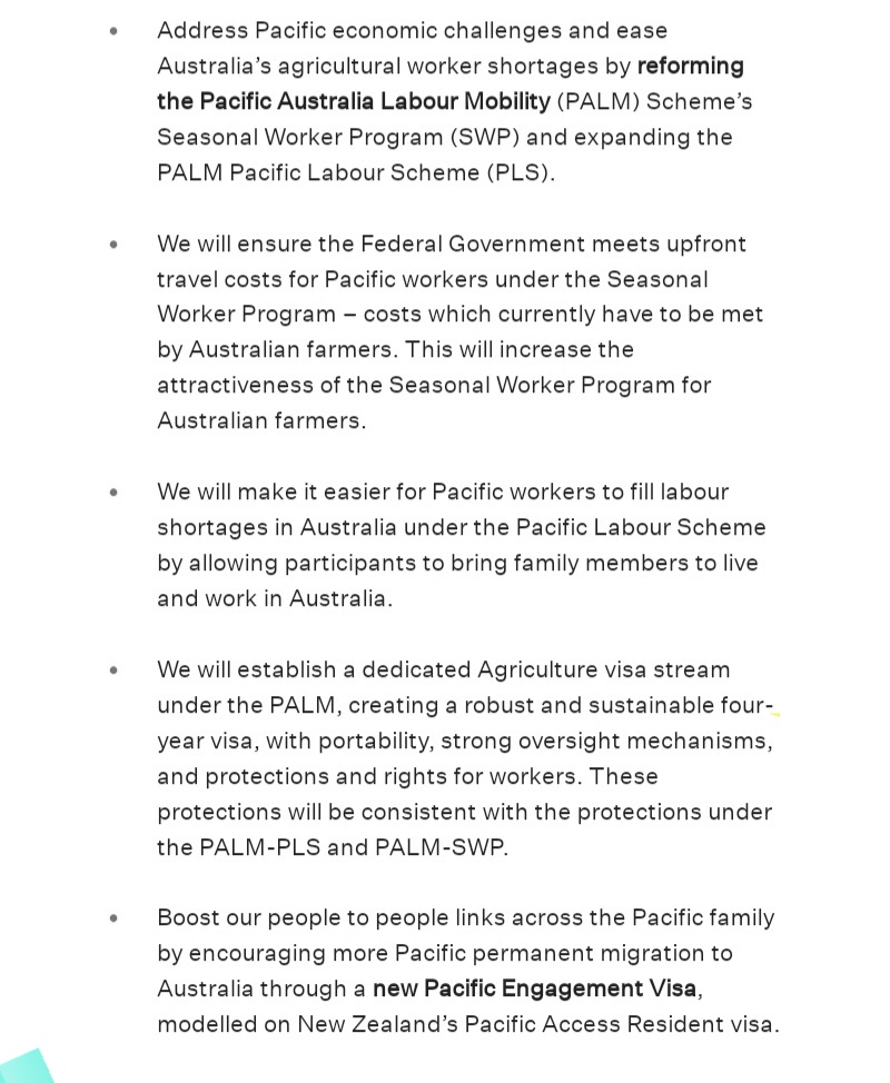pyccomms's tweet photo. @ausgov @AustralianLabor addressing serious concerns about workers #exploitation in the PLP/PALM schemes is crucial‼️
Protecting PLP workers must be #policypriority. PLP IS NOT just a soft diplomacy tool in Pacific engagement
Stay true to the course u campaigned for last year⬇️ https://t.co/ETWWFFCAK8