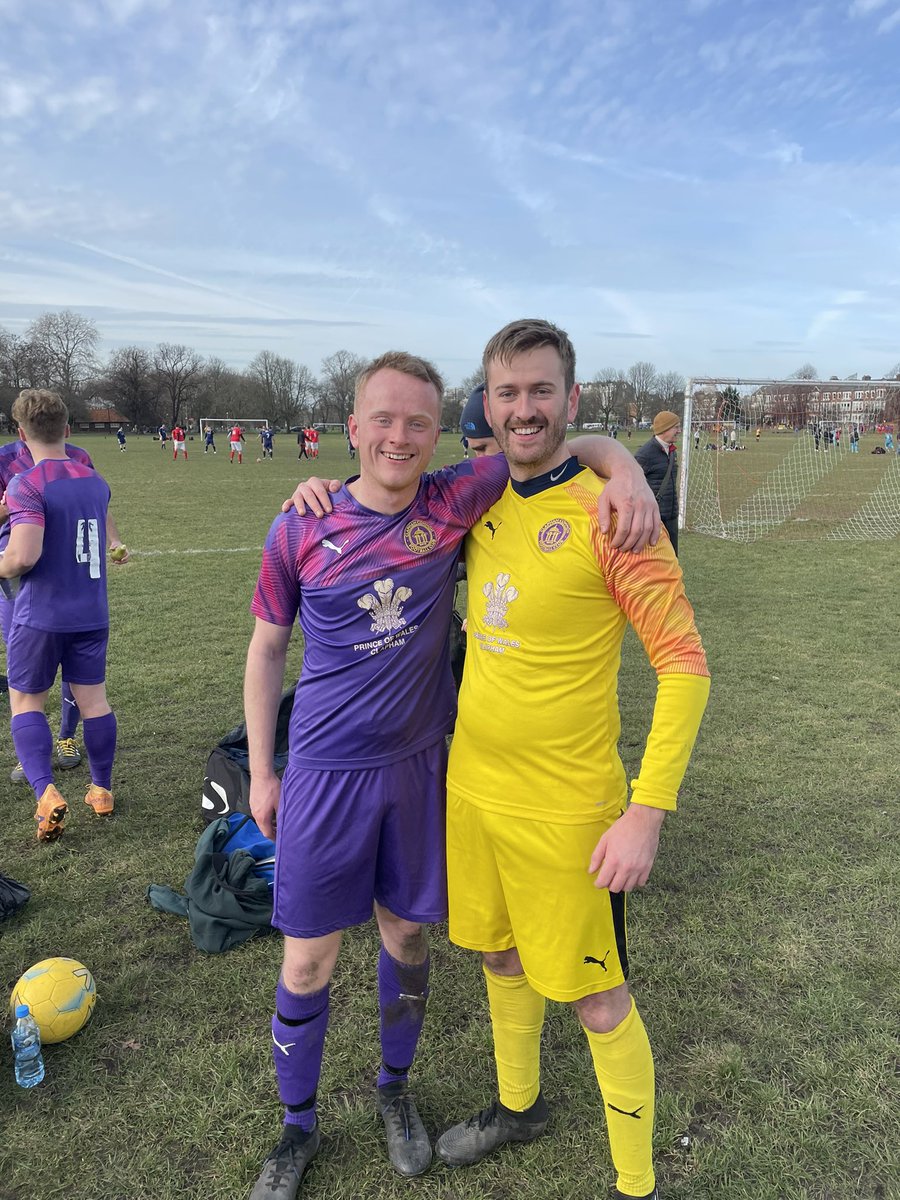 🟣Ccfc 3- 2🟢AFC Putney 

Big DUBBB! Ccfcs return to winning ways in the Graham Rodber Shield in another entertaining game coming from behind twice.

🎯Wallis 🅰️Balraj

🎯Dobby🅰️ Wallis

🎯Dobby 🅰️Luke

🟣💜😈🔮