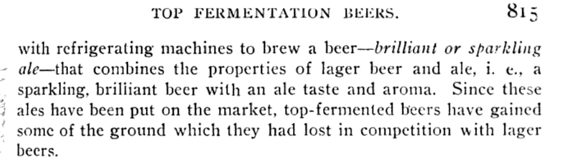 LostLagers's tweet photo. Here's how Wahl &amp; Henius described cream ale in 1901  before prohibition #creamale #notlager #preprohibition https://t.co/VmWz6NZMsE