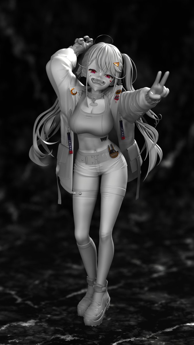 最近目がかすんで作業するのが大変です。 😢
皆さん、目の健康に気をつけてください。

#NIKKE   #ニケ  #blender  #zbrush