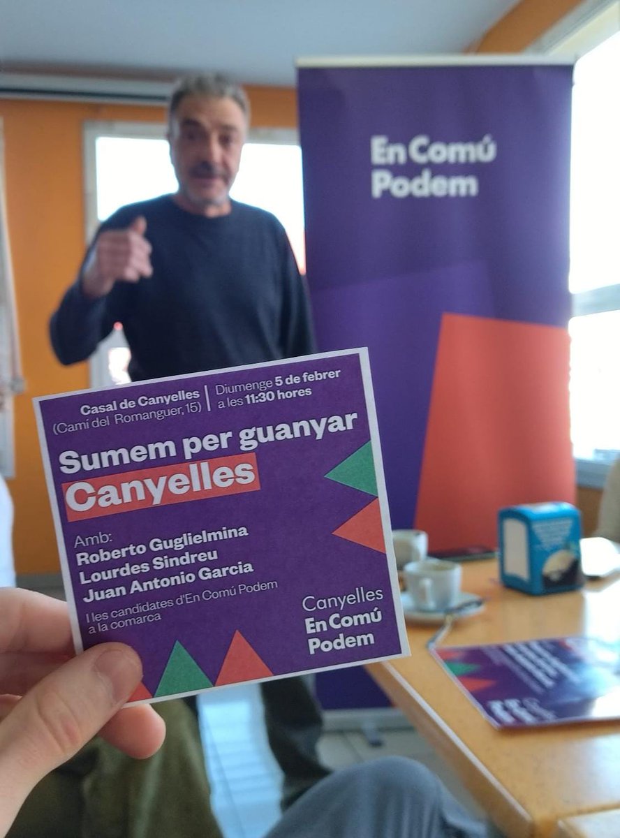 Canyelles En Comú Podem tweet media