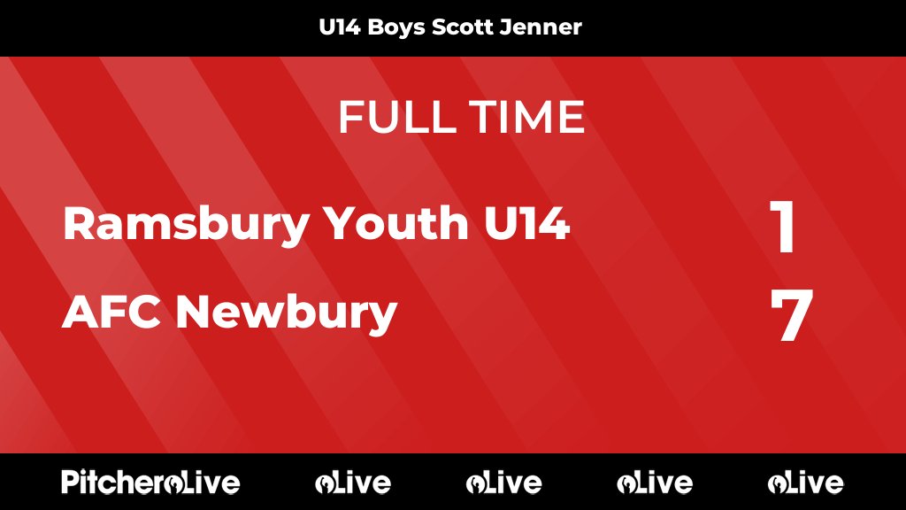 FULL TIME: Ramsbury Youth U14 1 - 7 AFC Newbury #RAMAFC #Pitchero newburyfootball.co.uk/teams/262171/m…