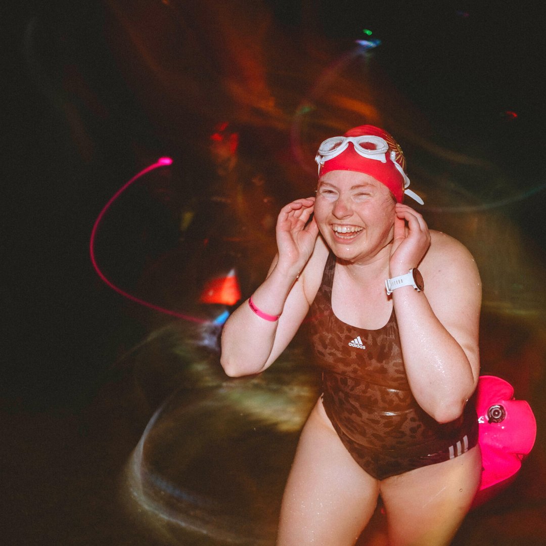 "I still feel hugely privileged to have swum in that beautiful lake, especially in the dark. Your whole team made it special. And an amazing amount has been raised for children with disabilities. Looking forward to the next one..."
photo by @photosbyjessose__