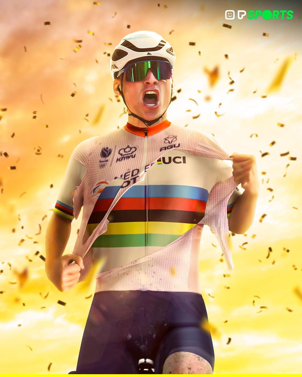 🌈MATHIEU VAN DER POEL✨ #wereldkampioen #cyclocross #worldchampionships2023 #cxworlds #Hoogerheide2023 🌈💖