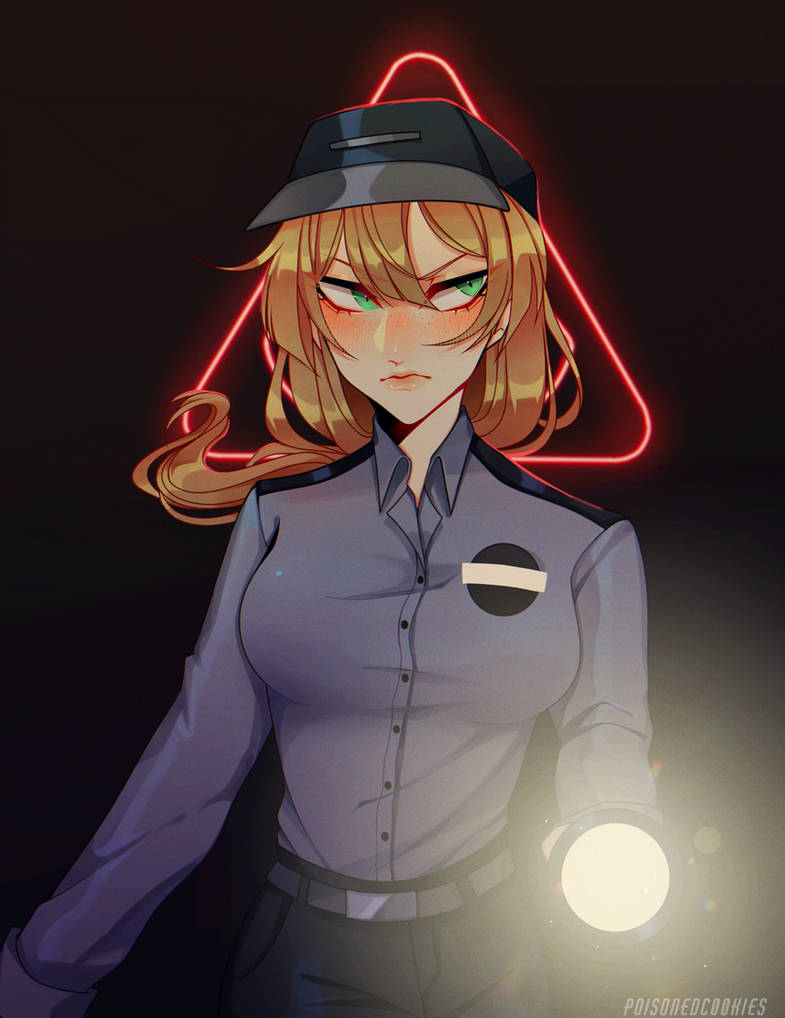 #SeductiveSunday? Psh. Yeah. Right. Great joke.

She's stuck working at the Pizzaplex. You think she's got time for that?