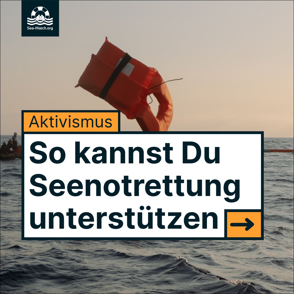 seawatchcrew's tweet photo. Du willst aktiv werden, aber weißt nicht wie? 

Ein 🧵 mit Vorschlägen: https://t.co/QefgIUJMpJ
