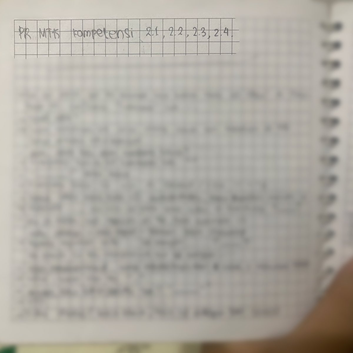 ghofinka's tweet photo. Gemes amat malem2 dikirimin foto surat2an random di balik buku tulis jaman SMA dulu 😂 Tulisan paling atasnya pr mtk. Emang bener kata @tulusm cobaan terberat kita di masa itu ya matematika. Kalo sekarang tinggal ngejalanin bait terakhirnya https://t.co/OomkoXjEeE