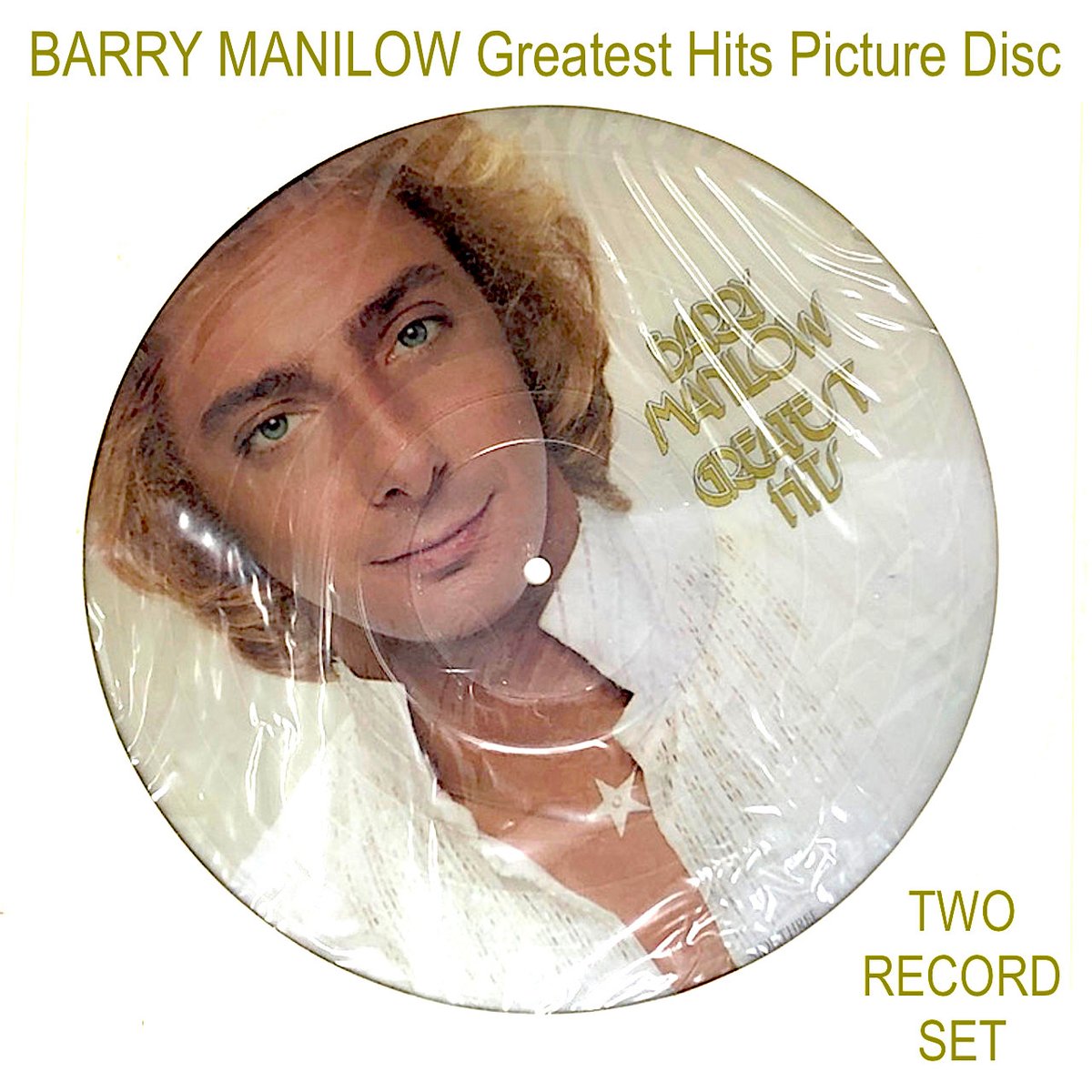 BrassMusicCafe's tweet photo. Barry Manilow: Greatest Hits 1978 (Mandy, Even Now) 2LP Picture-New $69.99 https://t.co/73aJFO73RG via @brassmusiccafe That was more than enough for the usual hits set, but Arista plumped for a double-LP set, including all 14 hit singles and adding another five album tracks. https://t.co/1n7VJdGoB6
