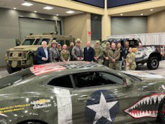 ErieCoSheriff's tweet photo. ECSO makes its return to the #BuffaloAutoShow and a few friends stopped by. https://t.co/q5chcqGzpO