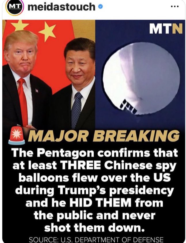 BonnieFagan's tweet image. Oh Marge - looks like your opened your pie hole before doing any research AGAIN! The depths to which you’ll lower yourself to grovel before your fallen orange idol are sad but funny! #SpyBalloonDown #TrumpIsDone