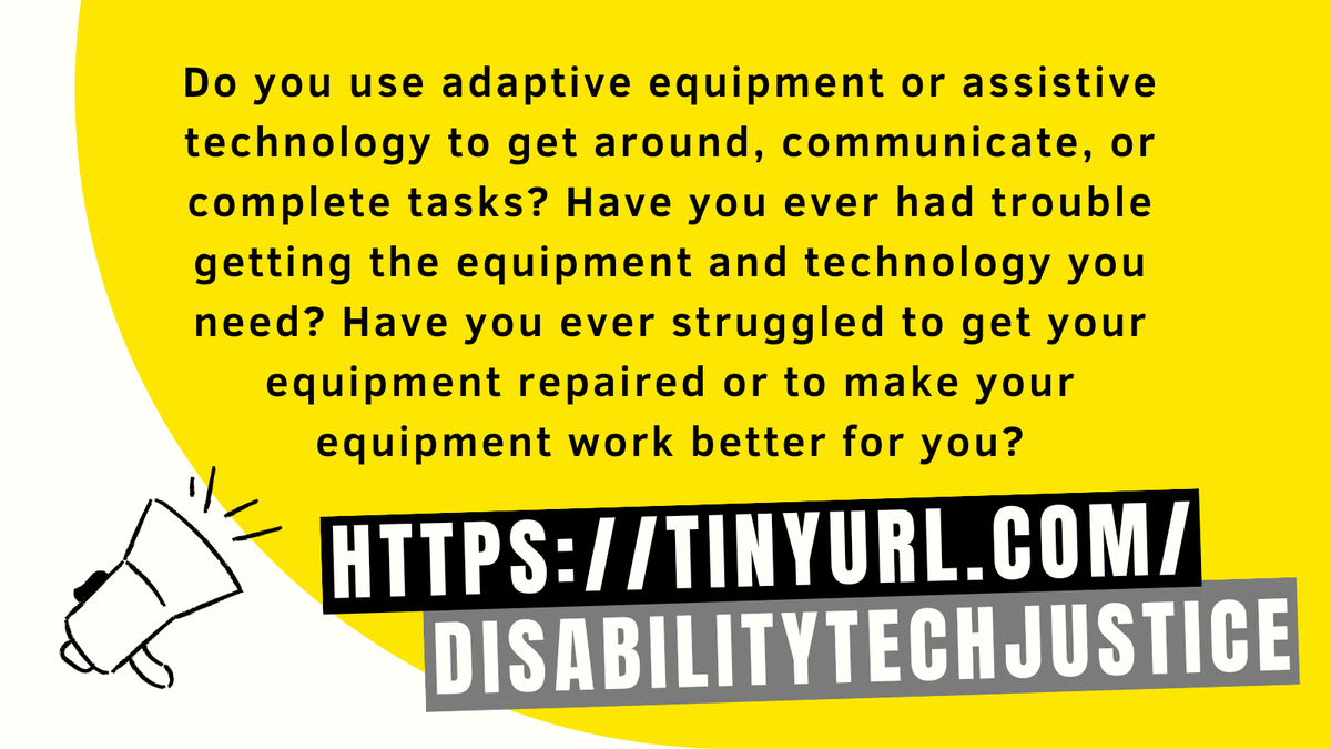 ColiberationLab's tweet photo. Researchers at Purdue University are studying how disability and technology policy can change to make life better for people who use adaptive equipment and assistive technology.

Survey link: https://t.co/HdJoENeuQq https://t.co/SvW7OJdE9X