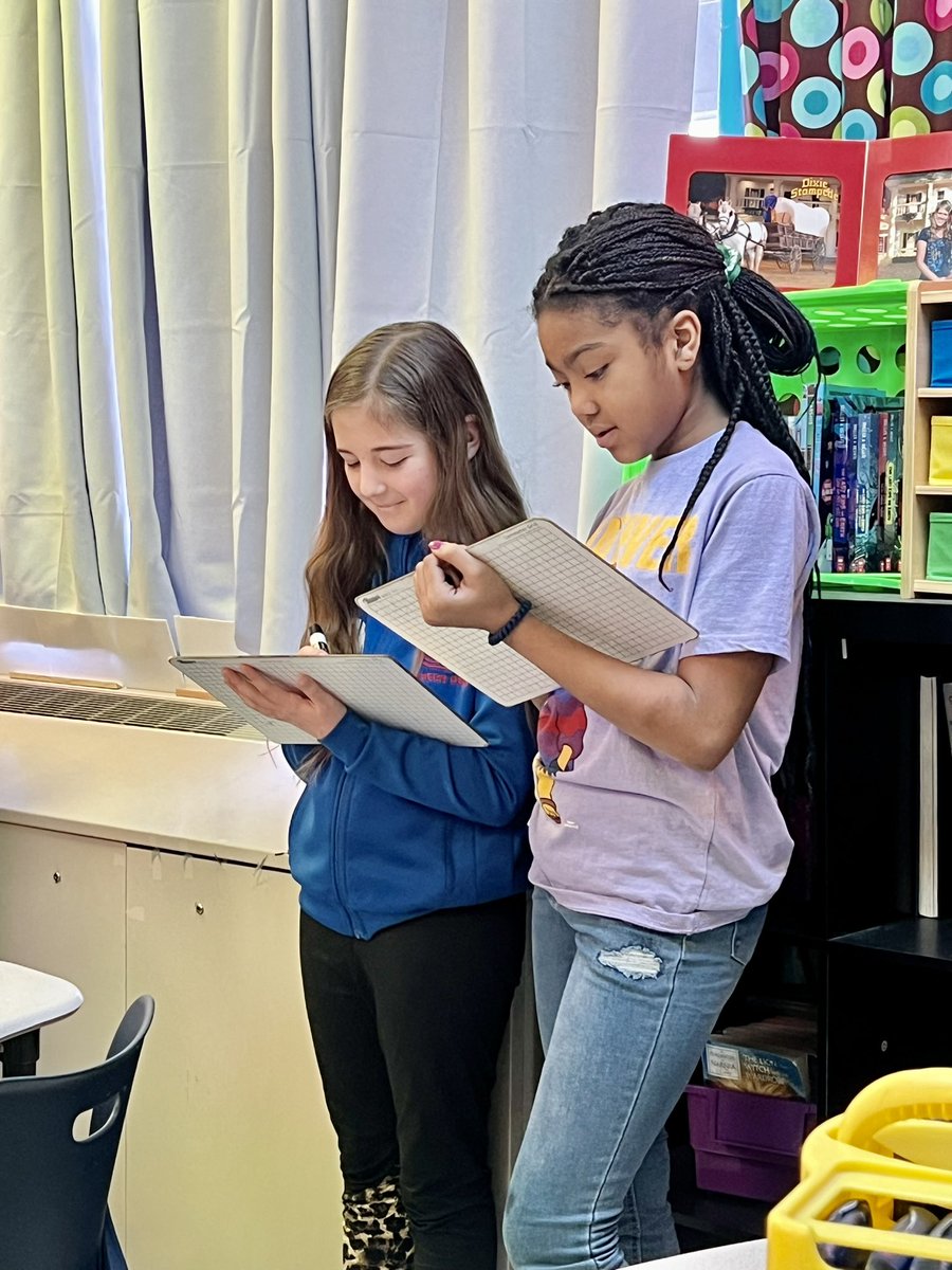 Fridays are for strong “student-led” math instruction <a href="/HardinWESEagles/">Woodland Elementary</a> 👫🏽 Intentional focus from teachers &amp; staff for students to do the work through great questioning, students demonstrating their work &amp; partners working together. 🙌🏼 #HCSBetterTogether #Math #StudentCentered